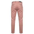 Pink Viscose Men Pant