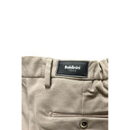 Beige Viscose Men Pants