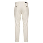 White Viscose Men Pants