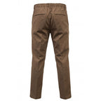 Brown Cotton Mens Pants