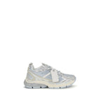 Gray Fabric Athletic Sneakers