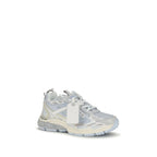 Gray Fabric Athletic Sneakers
