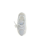 Gray Fabric Athletic Sneakers