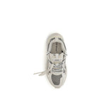 Beige Acetate Athletic Sneakers