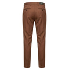 Brown Viscose Men's Pant