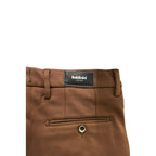 Brown Viscose Men's Pant
