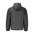 Black Polyester Mens Jacket