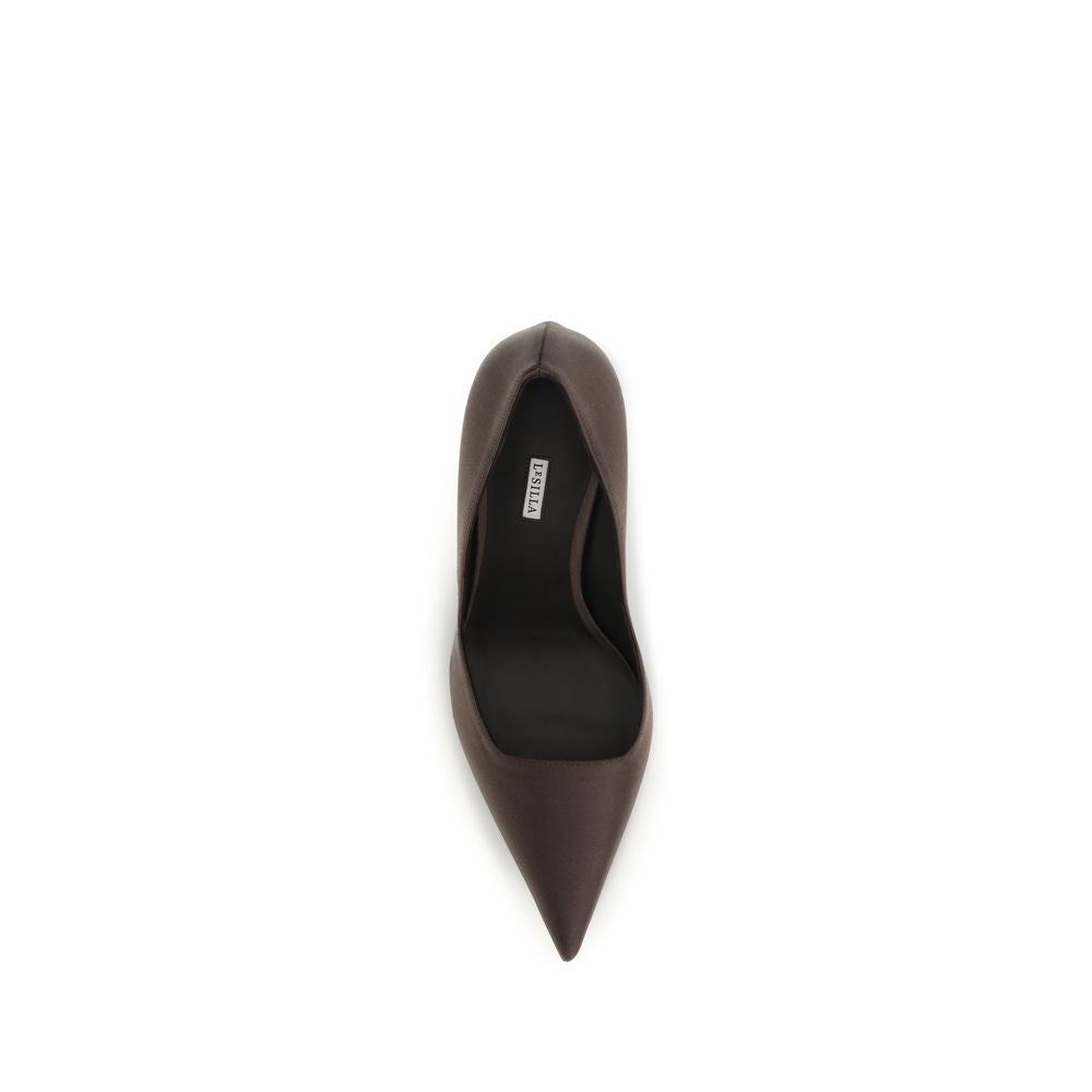 Brown Calf Leather Bos Taurus High Heel Pumps