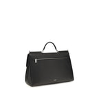 Black Calf Leather Bos Taurus Handbag
