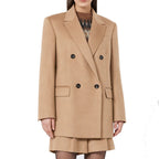 Brown Virgin Wool Blazer