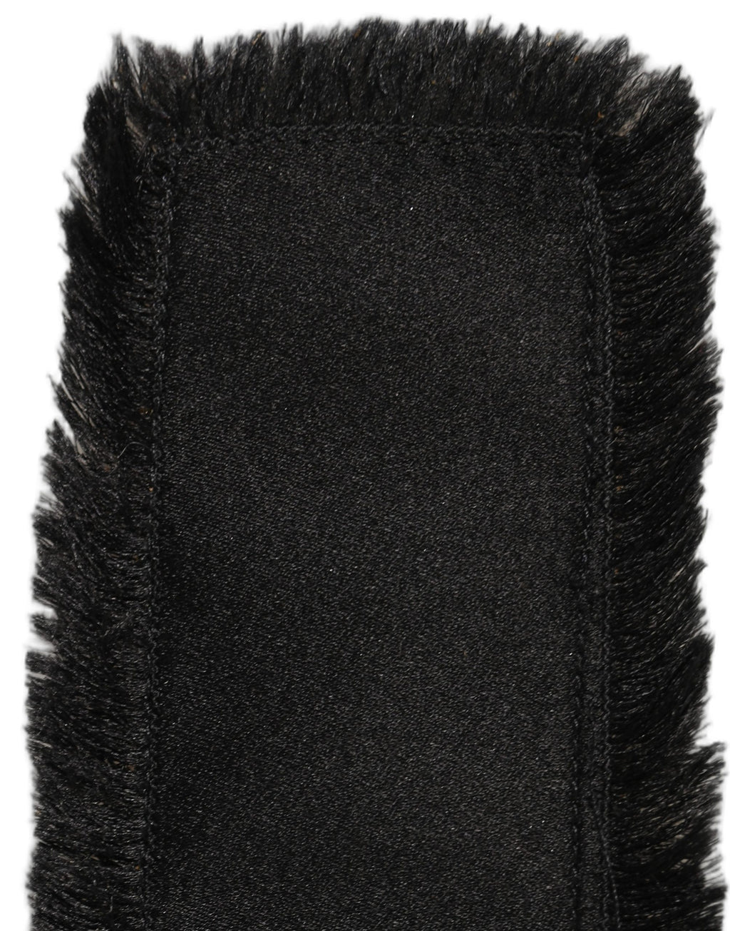 Black Velvet Wrap Around Tie Cintura Belt