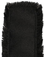 Black Velvet Wrap Around Tie Cintura Belt