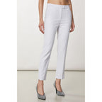 White Polyester Dress Pants