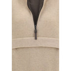 Beige Cashmere Sweatshirt