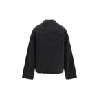 Black Alpaca Vicugna Pacos Jacket