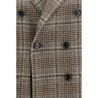 Brown Wool Oves Aries Blazer