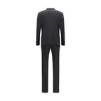 Black Wool Oves Aries Two-Piece Suit
