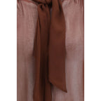 Brown Viscose Blouse