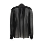 Black Viscose Blouse