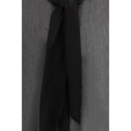 Black Viscose Blouse