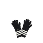 Black Recycled Polyamide Gloves