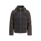 Gray Goose Down Full-Length Jacket