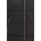 Gray Goose Down Full-Length Jacket