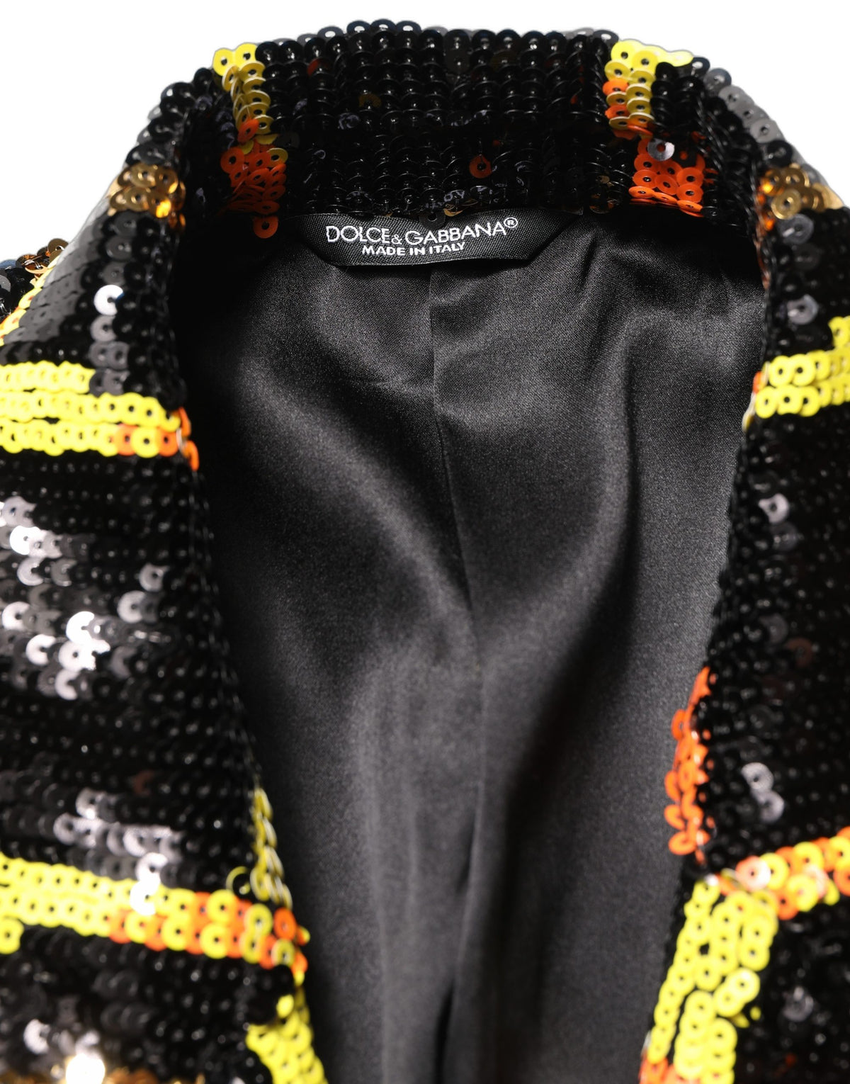 Multicolor Sequin Embellished Double Breasted Jacket
