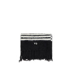 Black Recycled Polyamide Scarf