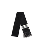 Black Recycled Polyamide Scarf