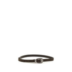 Brown Suede Leather Belt