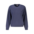 Blue Cotton Women's Sweatshirt
