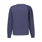 Blue Cotton Women's Sweatshirt