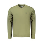 Green Acrylic Men's Sweater