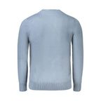 Blue Acrylic Men's Sweater