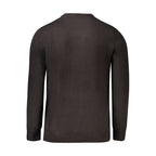 Black Acrylic Men's Sweater
