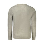 Grey Acrylic Men Sweater