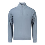 Blue Acrylic Men's Sweater