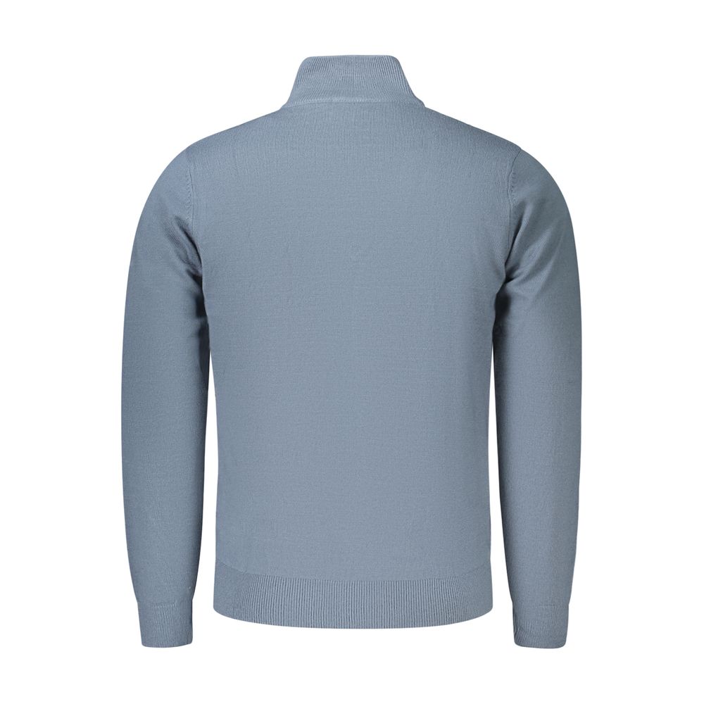 Blue Acrylic Men's Sweater