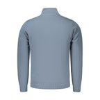 Blue Acrylic Men's Sweater