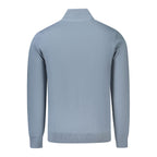 Blue Acrylic Men's Sweater