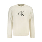 White Cotton Men's Sweatshirt