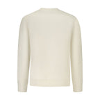 White Cotton Men's Sweatshirt