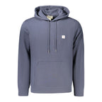 Blue Cotton Men's Hoodie