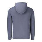 Blue Cotton Men's Hoodie