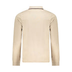 Beige Cotton Men's Polo