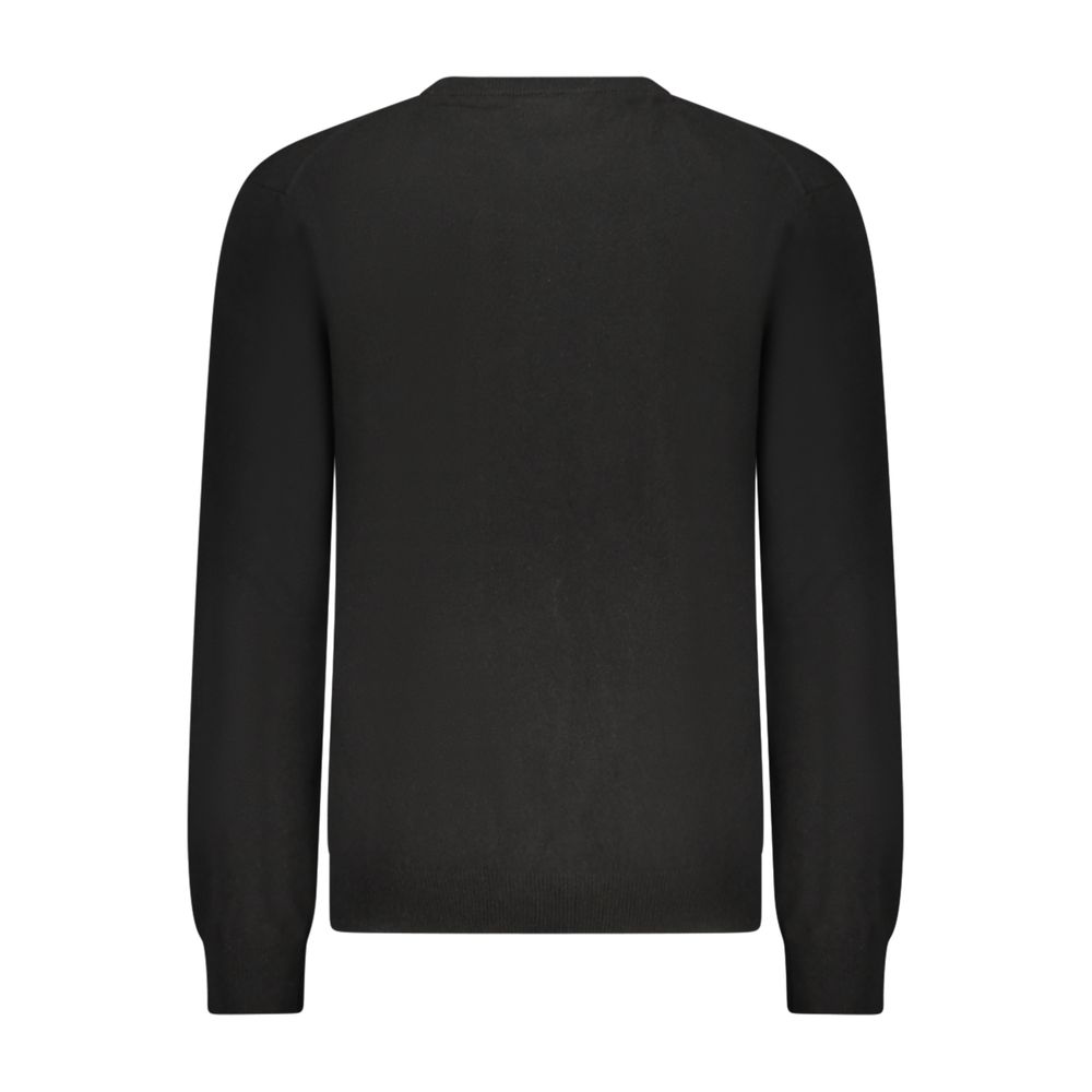 Black Wool Sweatshirt
