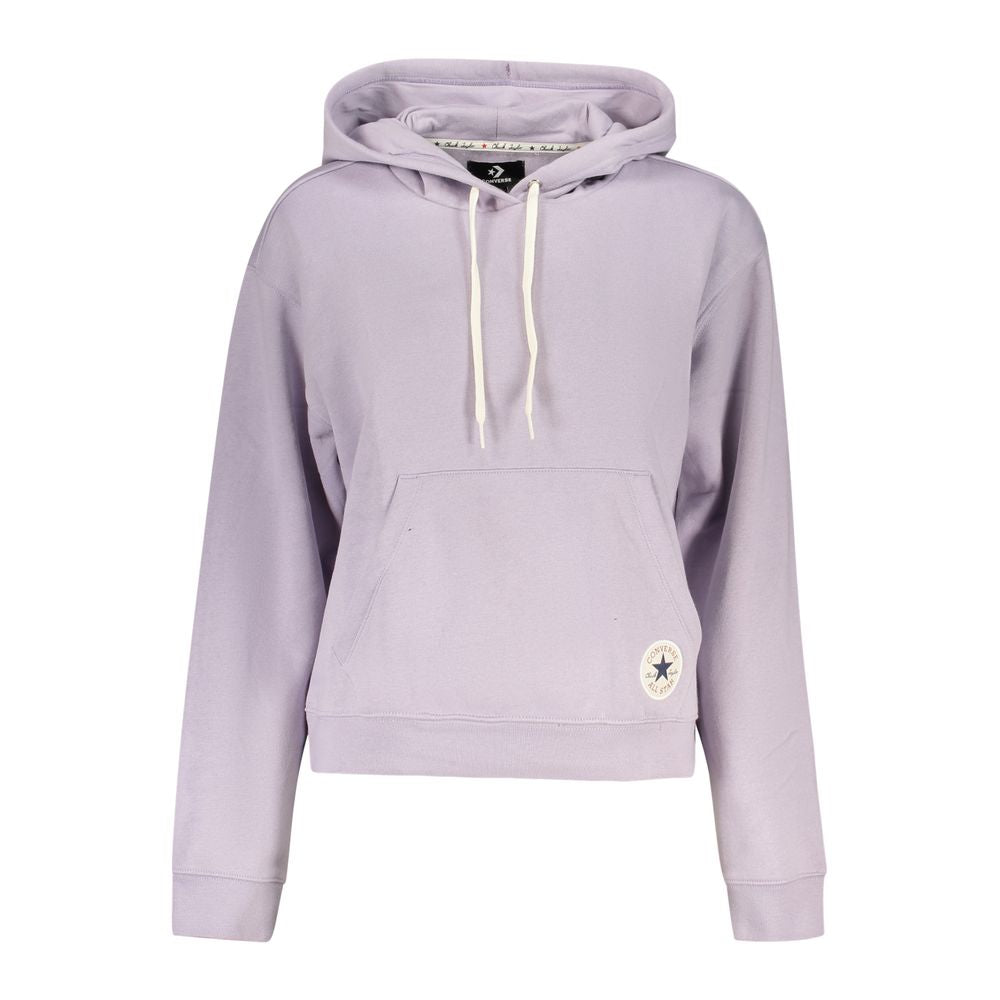 Purple Cotton Women's Sweatshirt