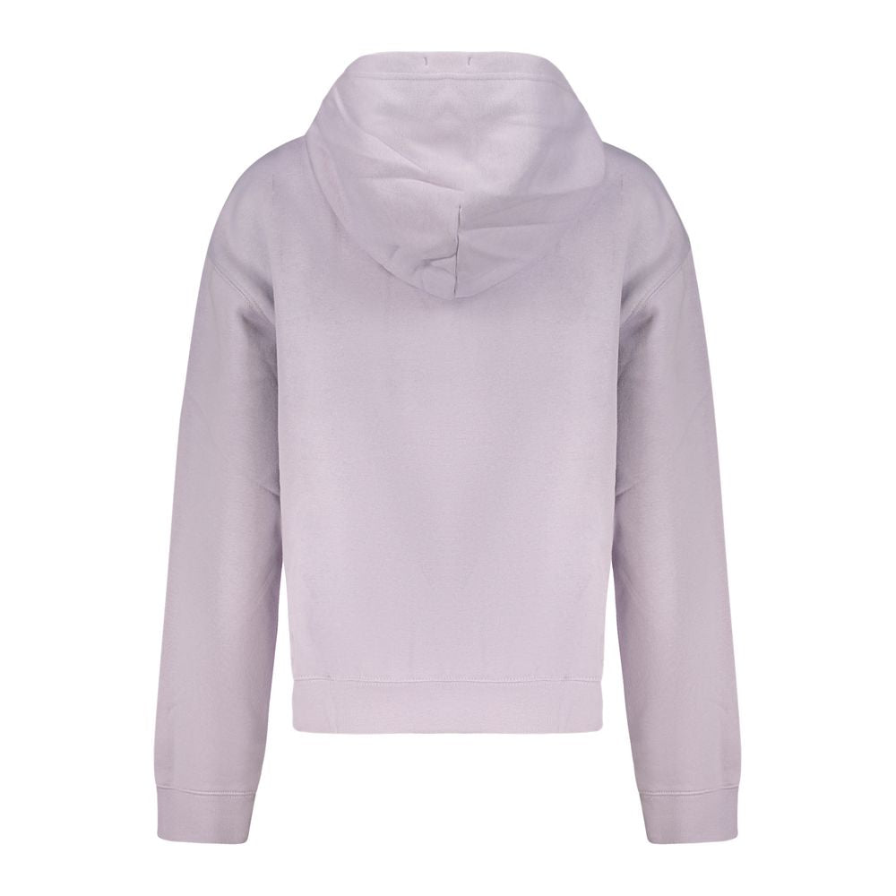 Purple Cotton Women's Sweatshirt