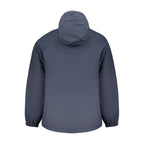 Blue Polyester Shell Jacket